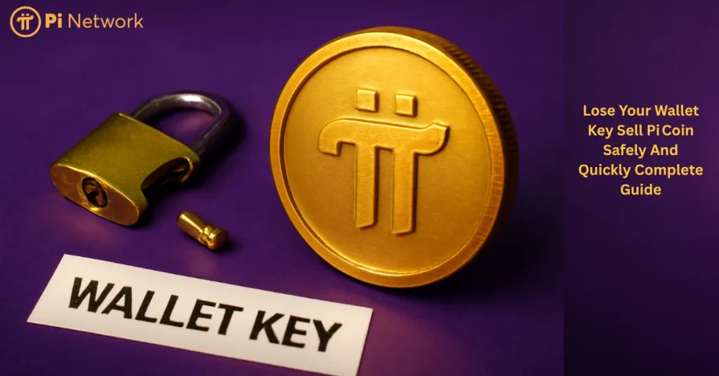 Lose Your Wallet Key Sell Pi Coin Safely And Quickly Complete Guide