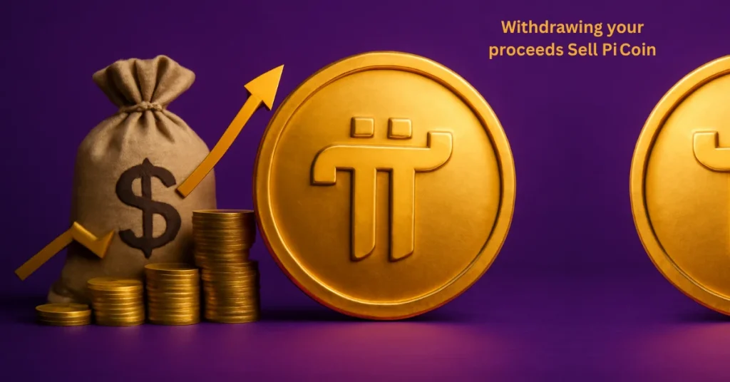 Withdrawing your proceeds Sell Pi Coin Safely And Quickly Complete Guide
