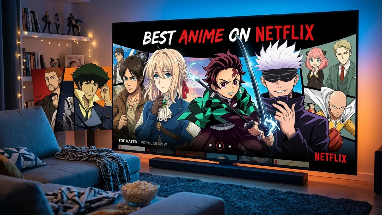 Best Anime on Netflix Must Watch Before You Die