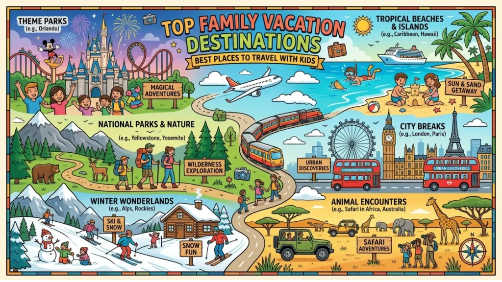 Best Places to Travel With Kids How to Choose the Right Destination for Your Family