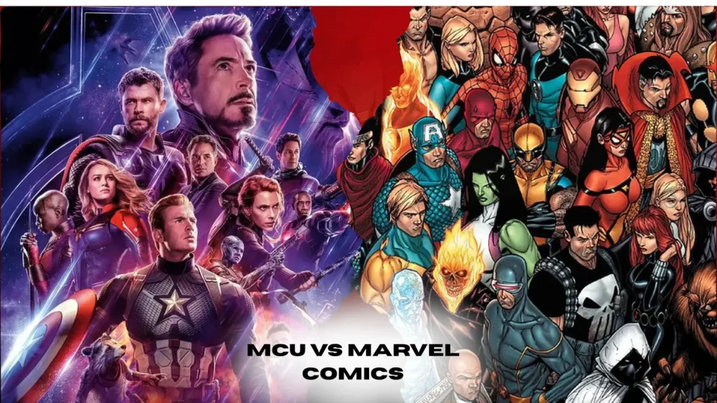 MCU vs Marvel Comics