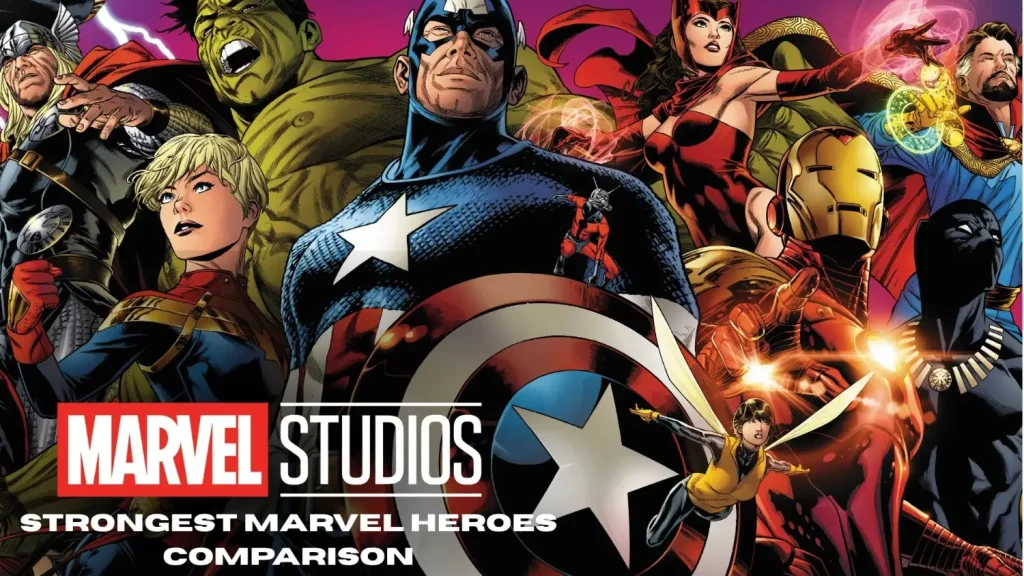 Strongest Marvel Heroes Comparison